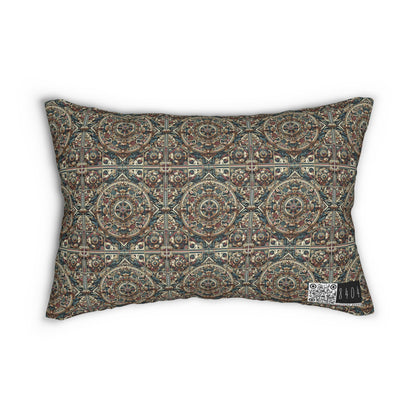 Urban Renaissance Historical Fusion With Street Edge Spun Polyester Lumbar Pillow - 8404 Design-57 S