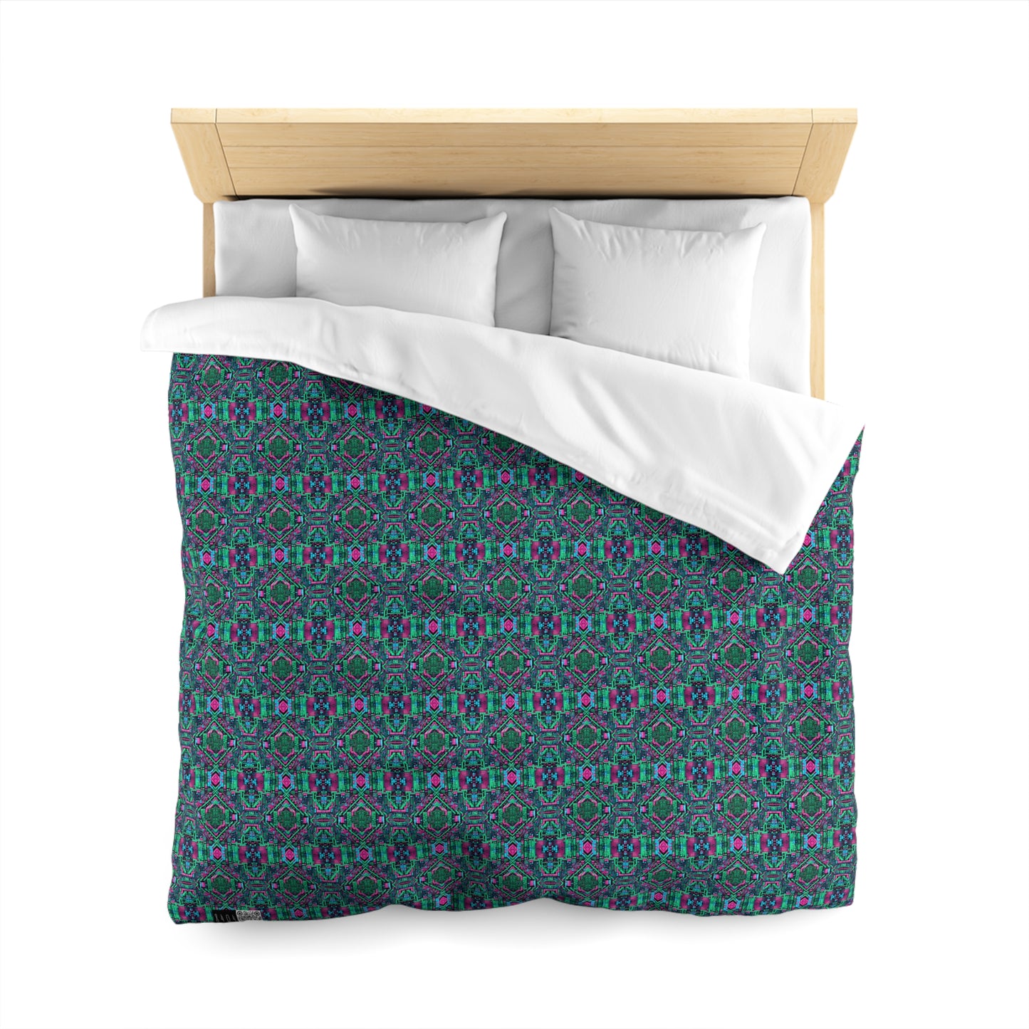 Digital Glitch Vibes Tech-Inspired Streetwear Microfiber Duvet Cover - 8404 Design-71