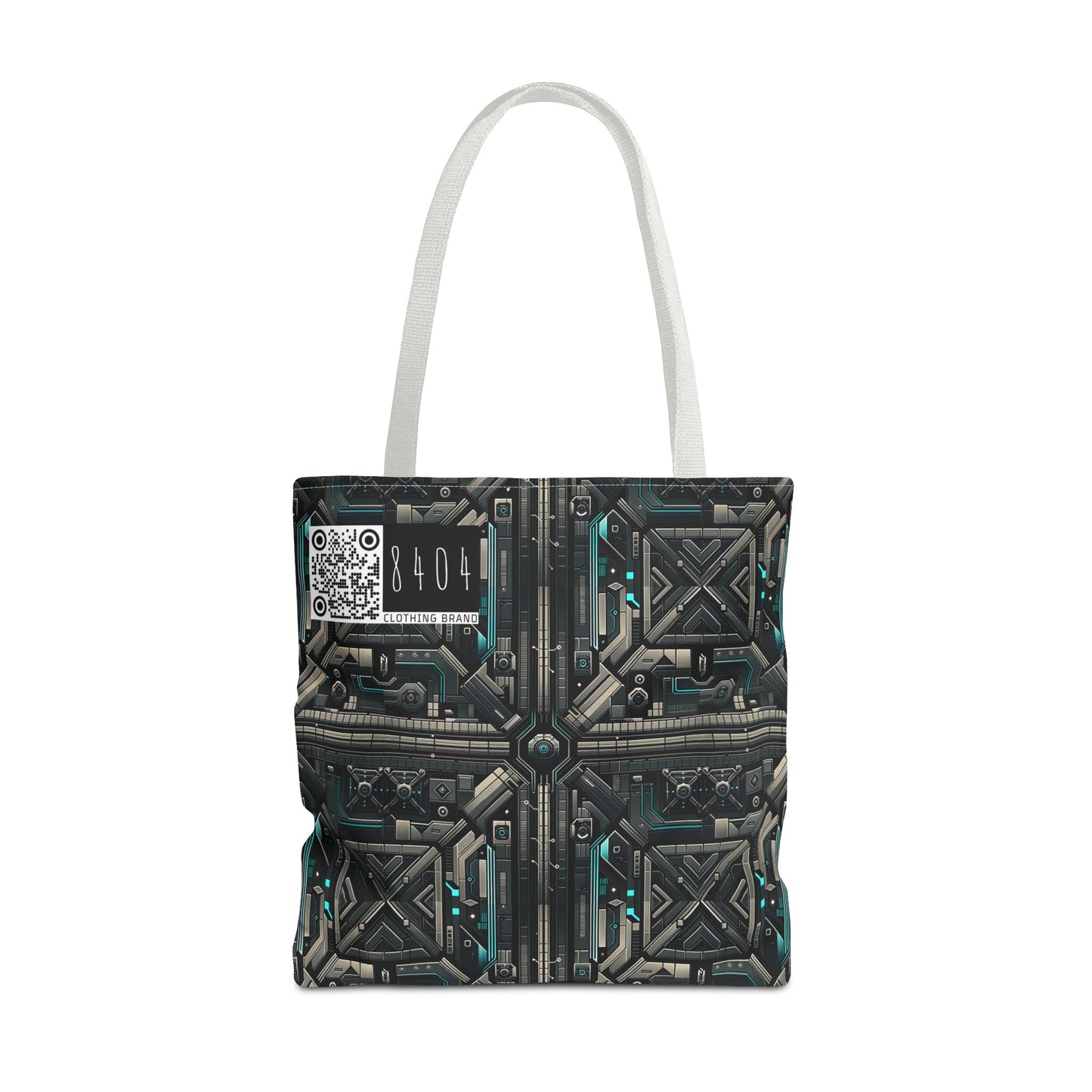 Tech Noir Futuristic Tech Aesthetic with a Dark Twist Tote Bag - 8404 Design-59