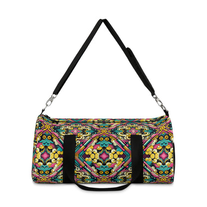 Neon Pop Art Revival Pop Culture Retro Duffel Bag - 8404 Design-59