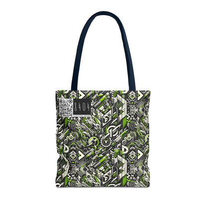 Graffiti Tech Fusion Bold Streetwear Fusion Tote Bag - 8404 Design-59