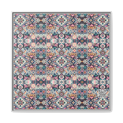 Matte Canvas, Framed (multi-Color) - 8404 Design-01