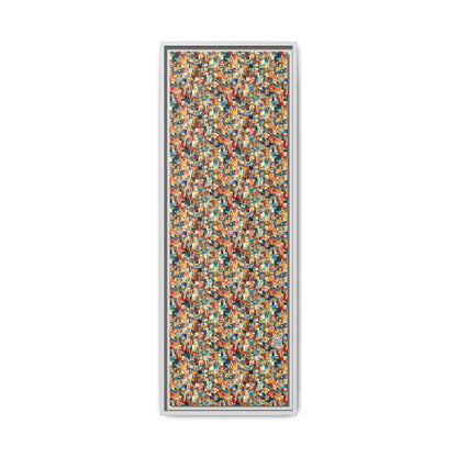 Digital Artistic Expression Artistic Streetwear Matte Canvas, Framed (multi-Color) - 8404 Design-46 B