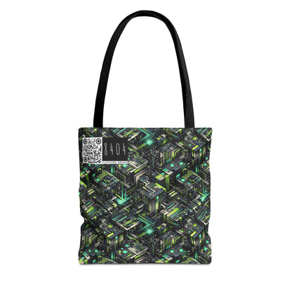 Tech-Infused Graphics Tech-Forward Streetwear Tote Bag - 8404 Design-47