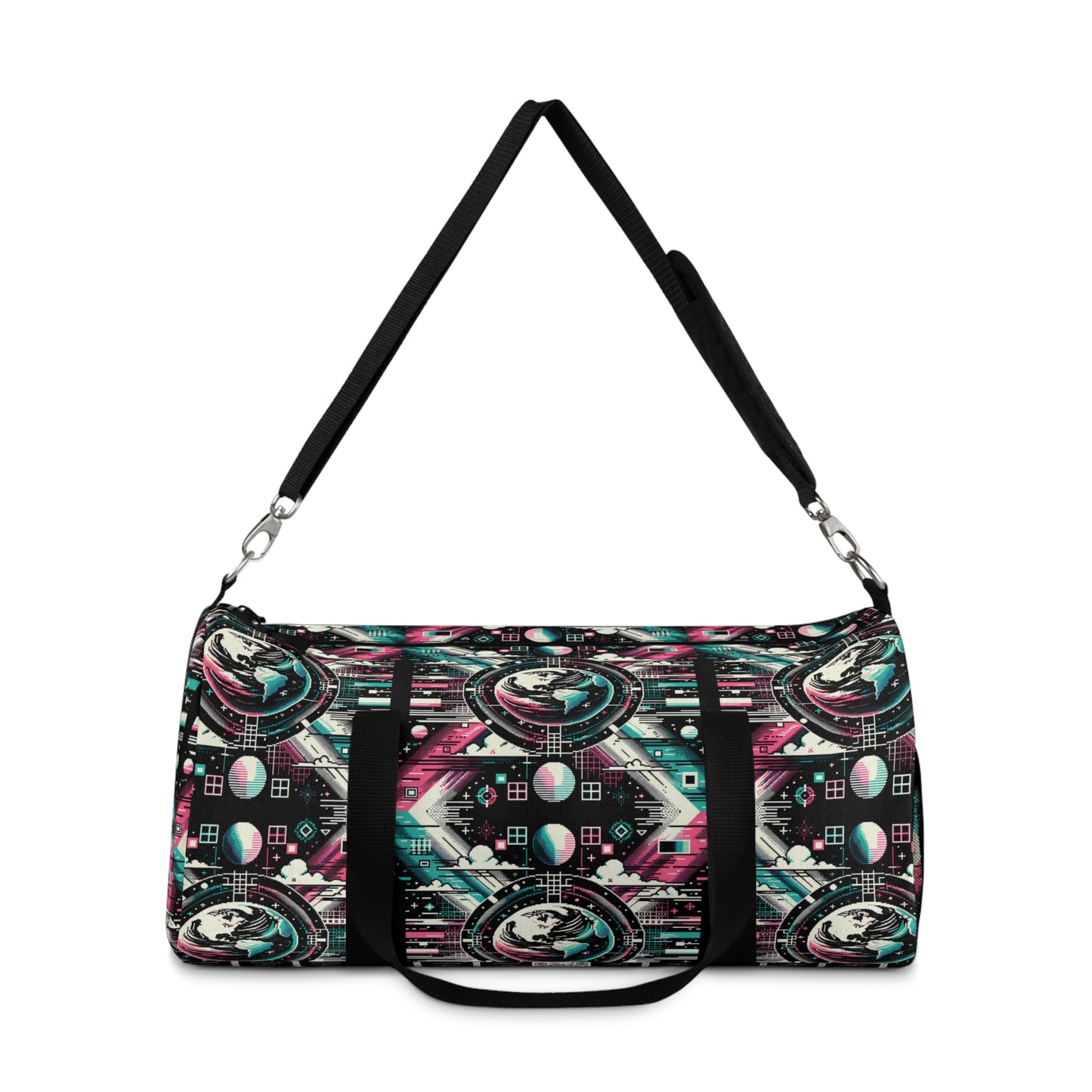 Digital Artistry Digital-native Streetwear Duffel Bag - 8404 Design-62