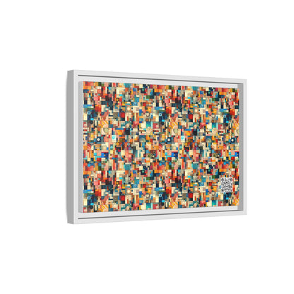 Digital Artistic Expression Artistic Streetwear Matte Canvas, Framed (multi-Color) - 8404 Design-46 B