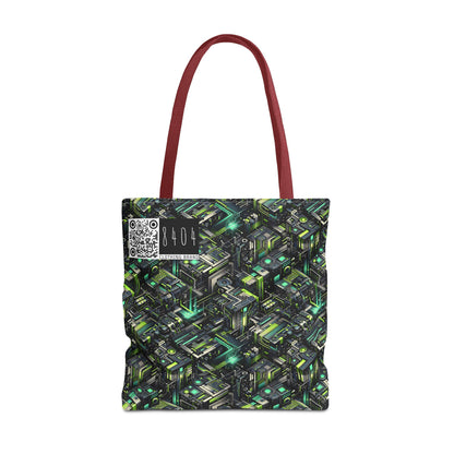 Tech-Infused Graphics Tech-Forward Streetwear Tote Bag - 8404 Design-47