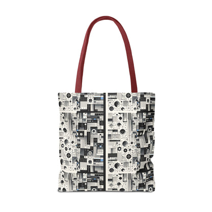 Digital Minimalism Minimalist Tech Tote Bag - 8404 Design-66