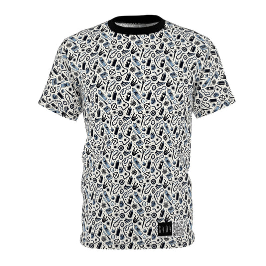 Cultural Rebellion Graphics Edgy and Rebellious With a Hint of Nostalgia Unisex Cut & Sew Tee - 8404 Design-57