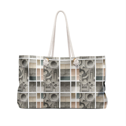 Tech Utility Chic Tech-Forward Minimalist Weekender Bag - 8404 Design-59