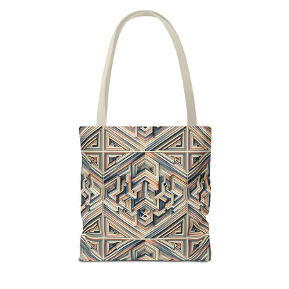 Tech Illusion Graphics Futuristic Artistry Tote Bag - 8404 Design-52