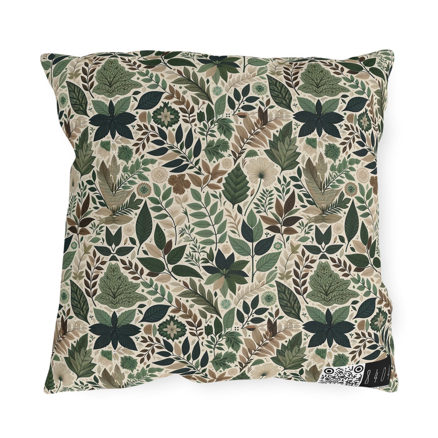 Streetwear Sustainability Environmentally Conscious Streetwear with a Natural Aesthetic Outdoor Pillow - 8404 Design-57