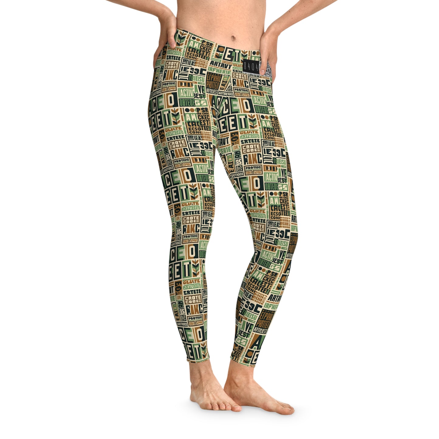 Stretch Leggings Future Tech - 8404 Design-01