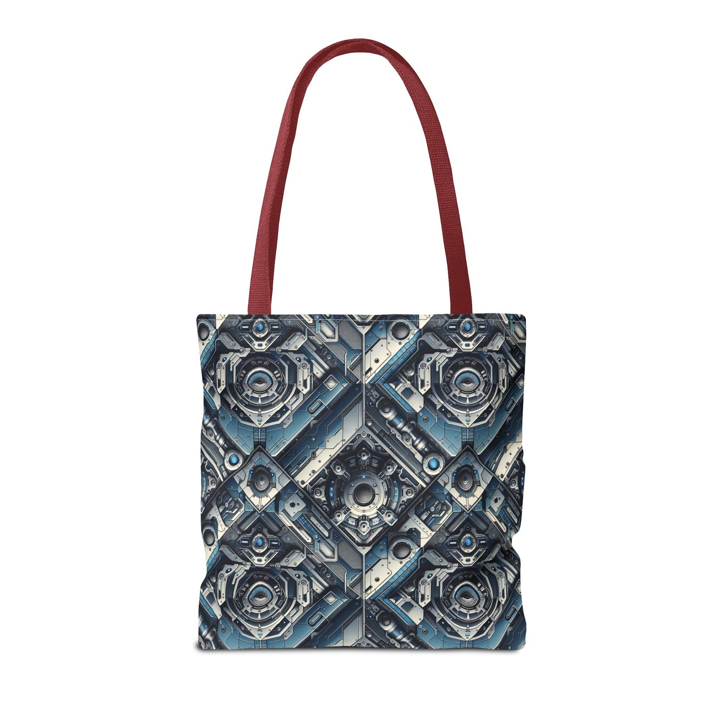 Tech Utility Fusion Tech-Forward Utility With a Futuristic Edge Tote Bag - 8404 Design-43