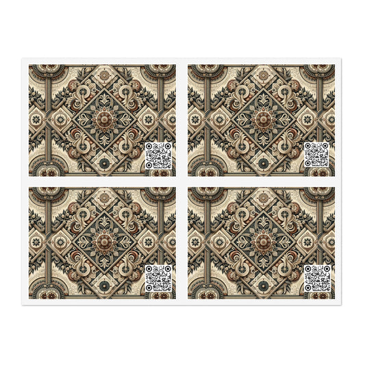 Graphic Workwear Capsule Artisanal Workwear Fusion Sticker Sheets - 8404 Design-61