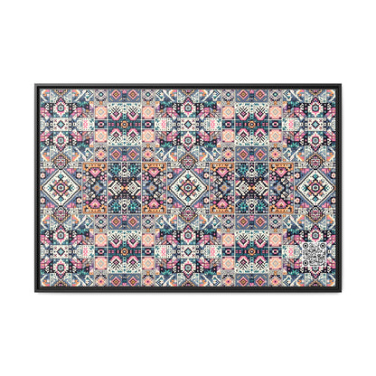 Matte Canvas, Framed (multi-Color) - 8404 Design-01
