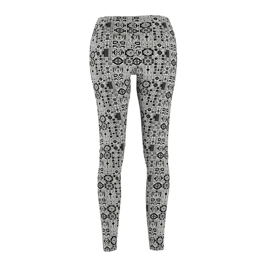 Digital Minimalism Minimalist Tech Women's Cut & Sew Casual Leggings - 8404 Design-55