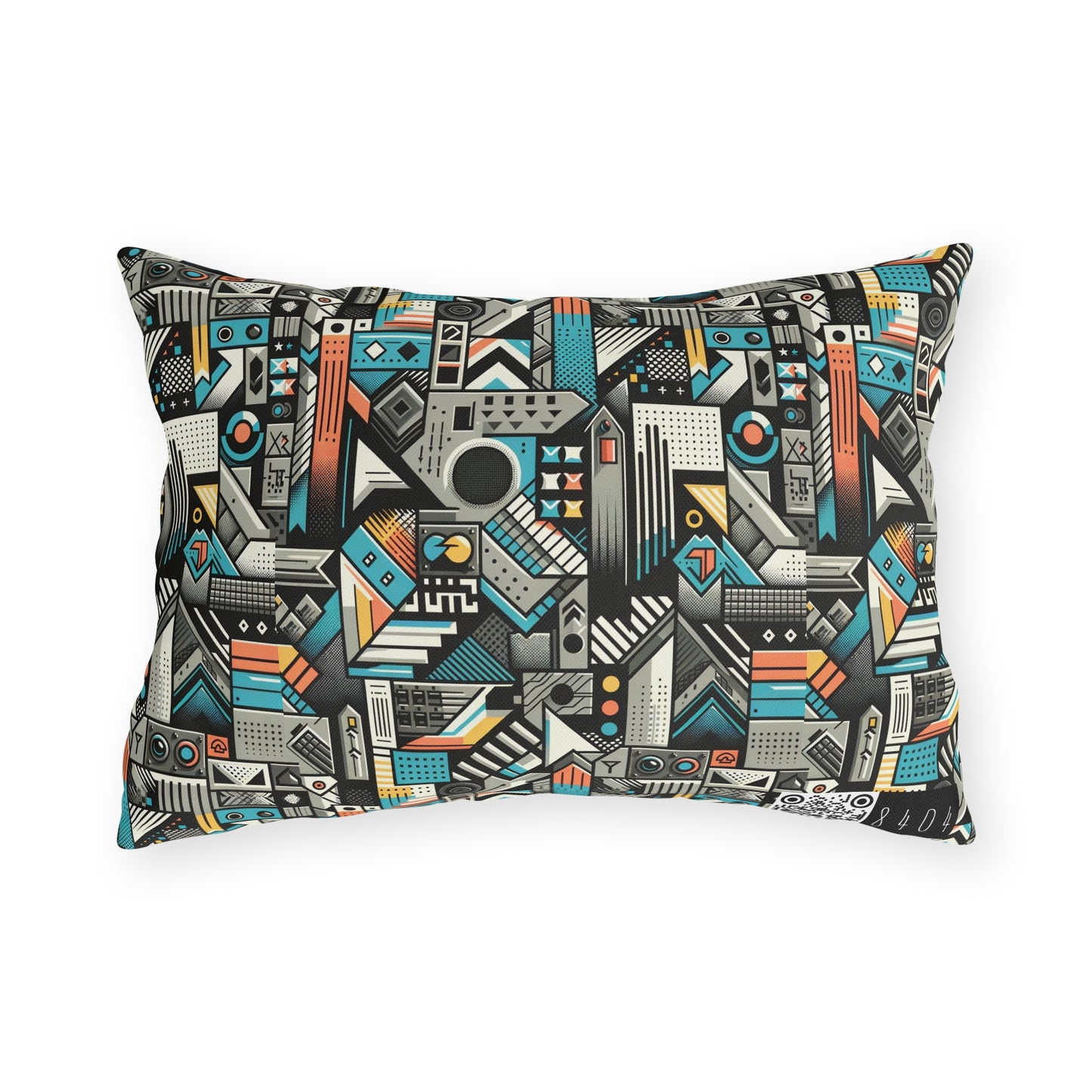 Digital Street Art Urban Street Style Outdoor Pillow - 8404 Design-81