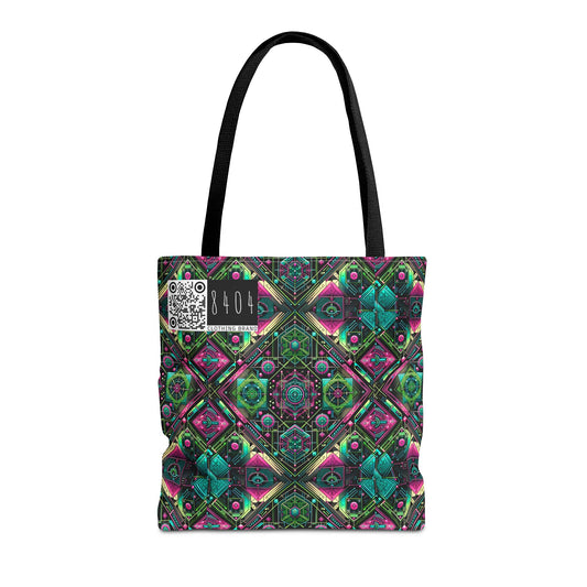 Tech-Infused Graphics Tech-Forward Streetwear Tote Bag - 8404 Design-45
