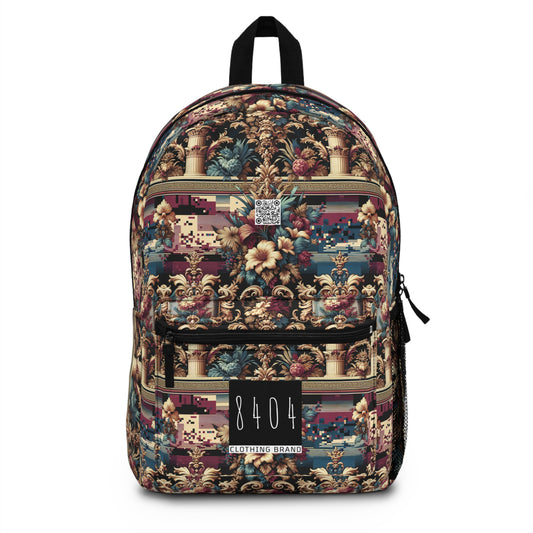 Digital Renaissance Modern Baroque Fusion Backpack - 8404 Design-58