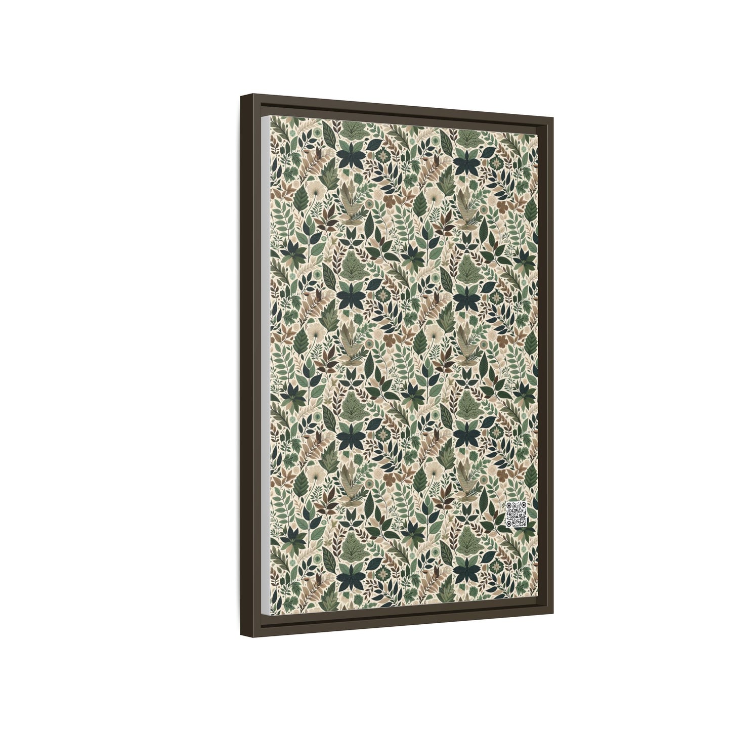 Streetwear Sustainability Environmentally Conscious Streetwear with a Natural Aesthetic Matte Canvas, Framed (multi-color) - 8404 Design-57 B