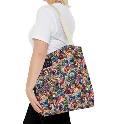 Digital Artistic Expression Artistic Streetwear Tote Bag - 8404 Design-49