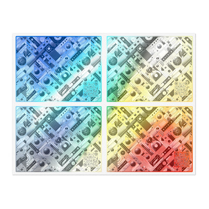 Digital Minimalism Minimalist Tech Sticker Sheets - 8404 Design-67