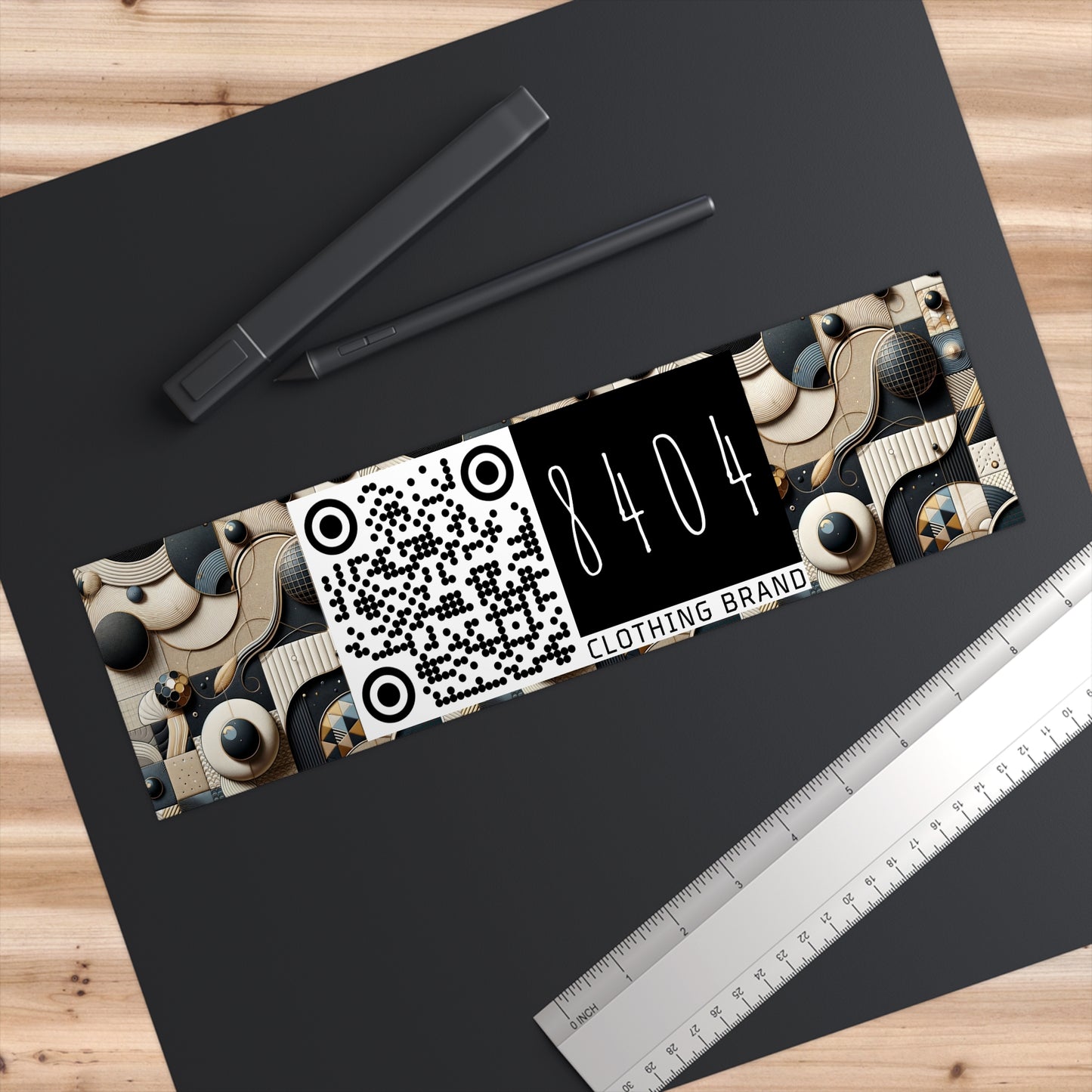 Tech-forward Luxe Streetwear Tech Luxe Fusion Bumper Sticker - 8404 Design-71