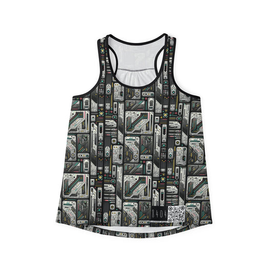 Tech Utility Gear Tech-Forward Minimalism Women's Tank Top - 8404 Design-45