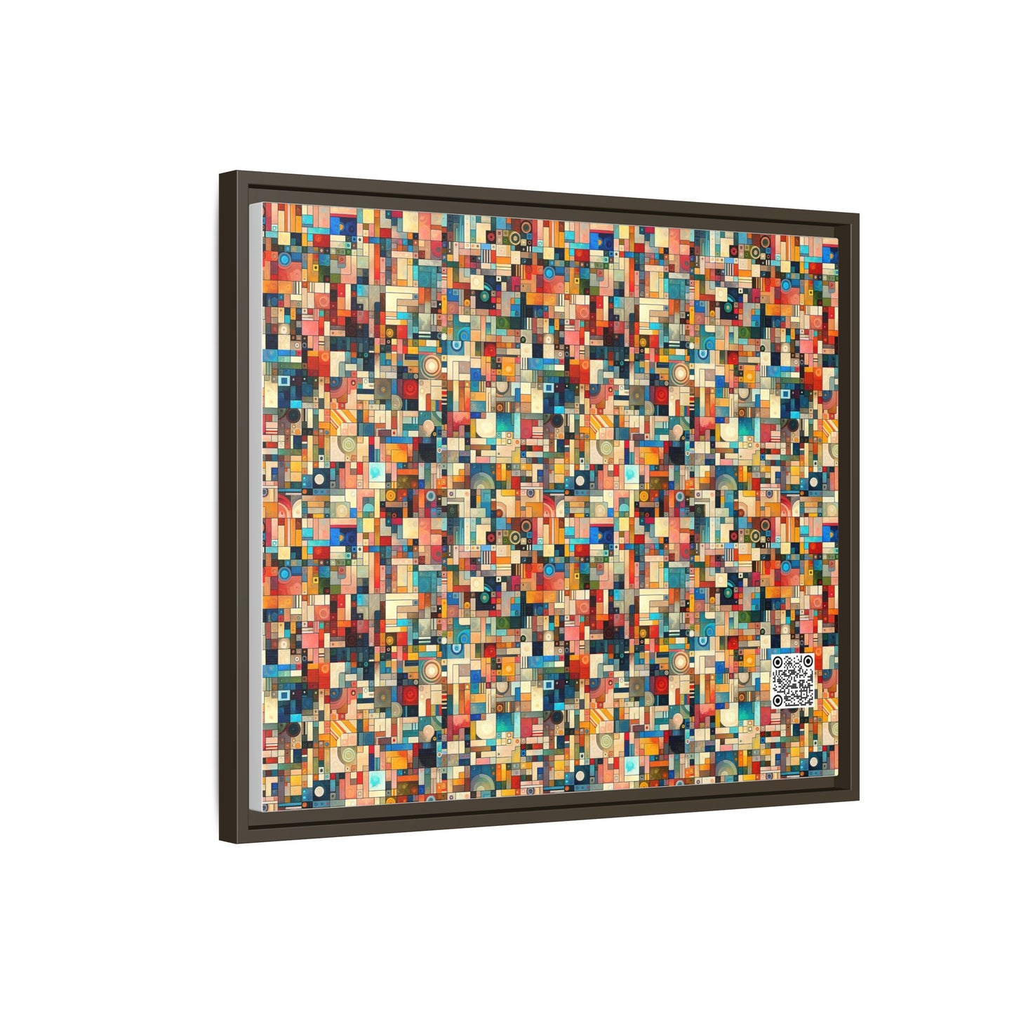 Digital Artistic Expression Artistic Streetwear Matte Canvas, Framed (multi-Color) - 8404 Design-46 B