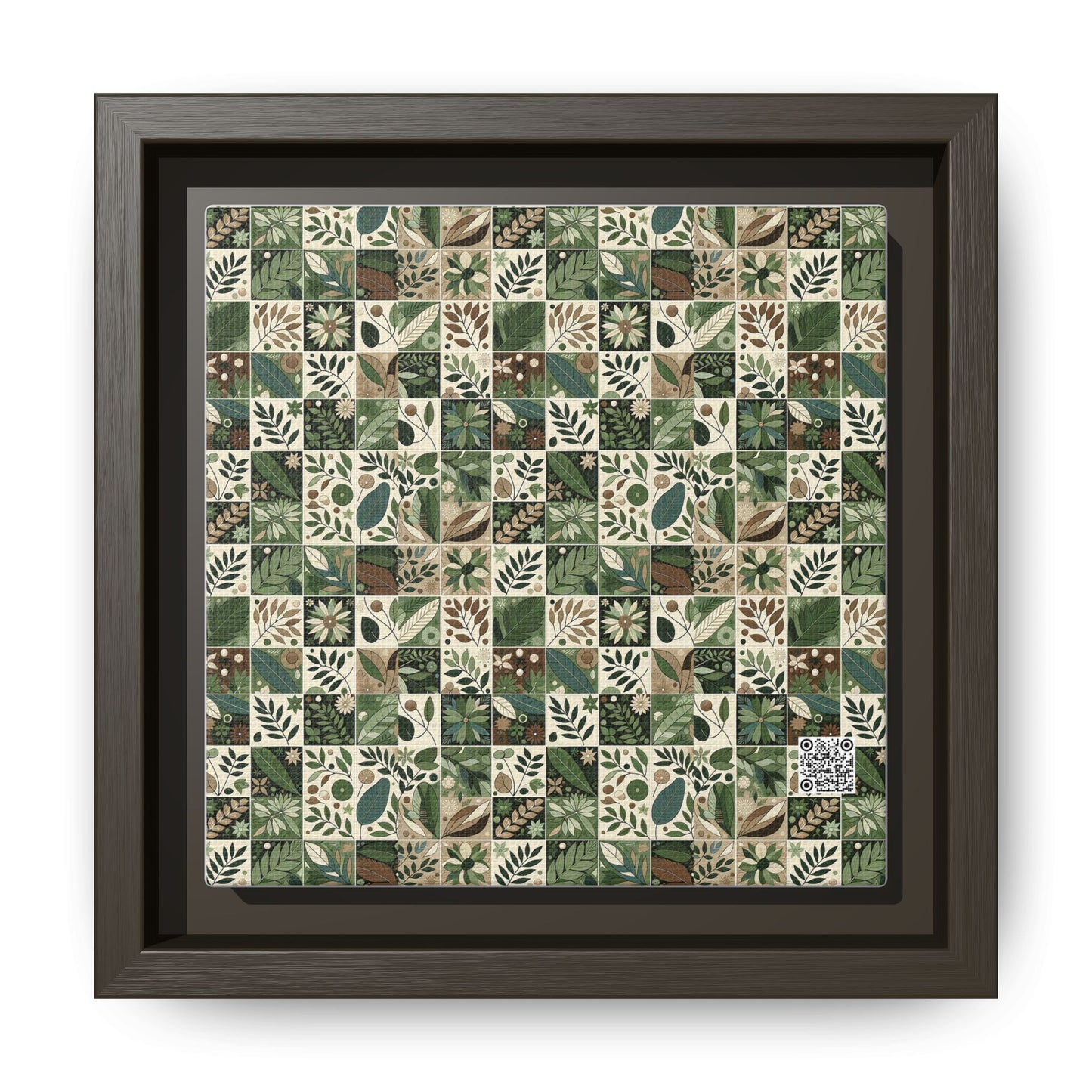 Streetwear Sustainability Environmentally Conscious Streetwear with a Natural Aesthetic Matte Canvas, Framed (multi-color) - 8404 Design-57 B