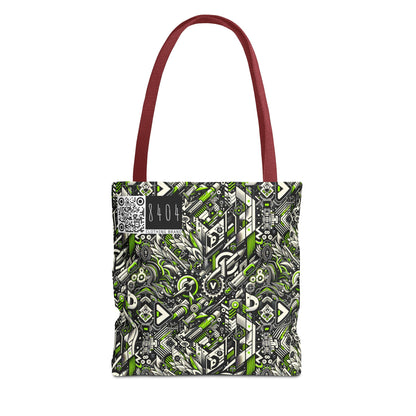 Graffiti Tech Fusion Bold Streetwear Fusion Tote Bag - 8404 Design-59