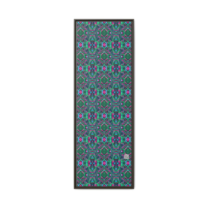 Digital Glitch Vibes Tech-Inspired Streetwear Matte Canvas, Framed (multi-Color) - 8404 Design-71 B