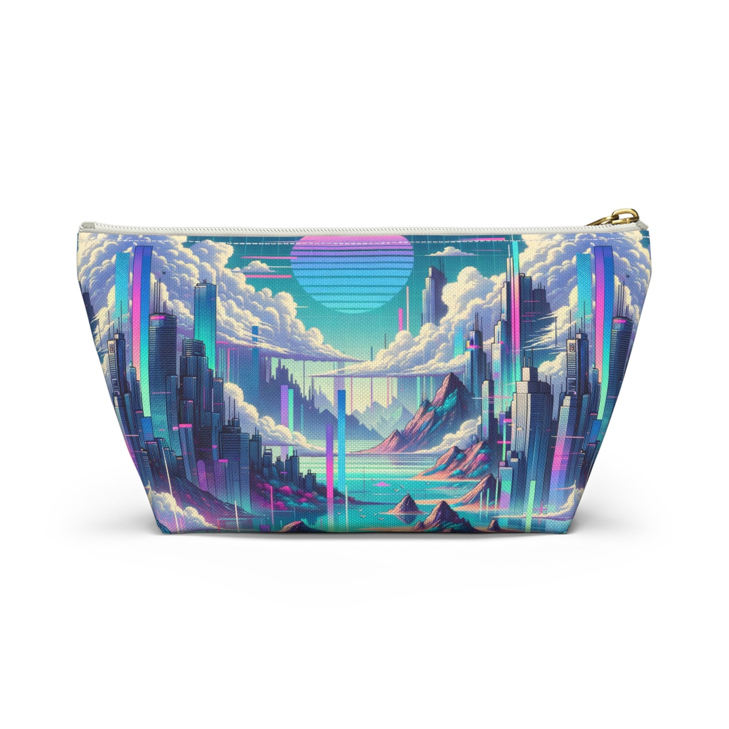 Digital Dreamscapes Digitally-Inspired Streetwear With a Dreamy, Surreal Twist Accessory Pouch W T-Bottom - 8404 Design-53