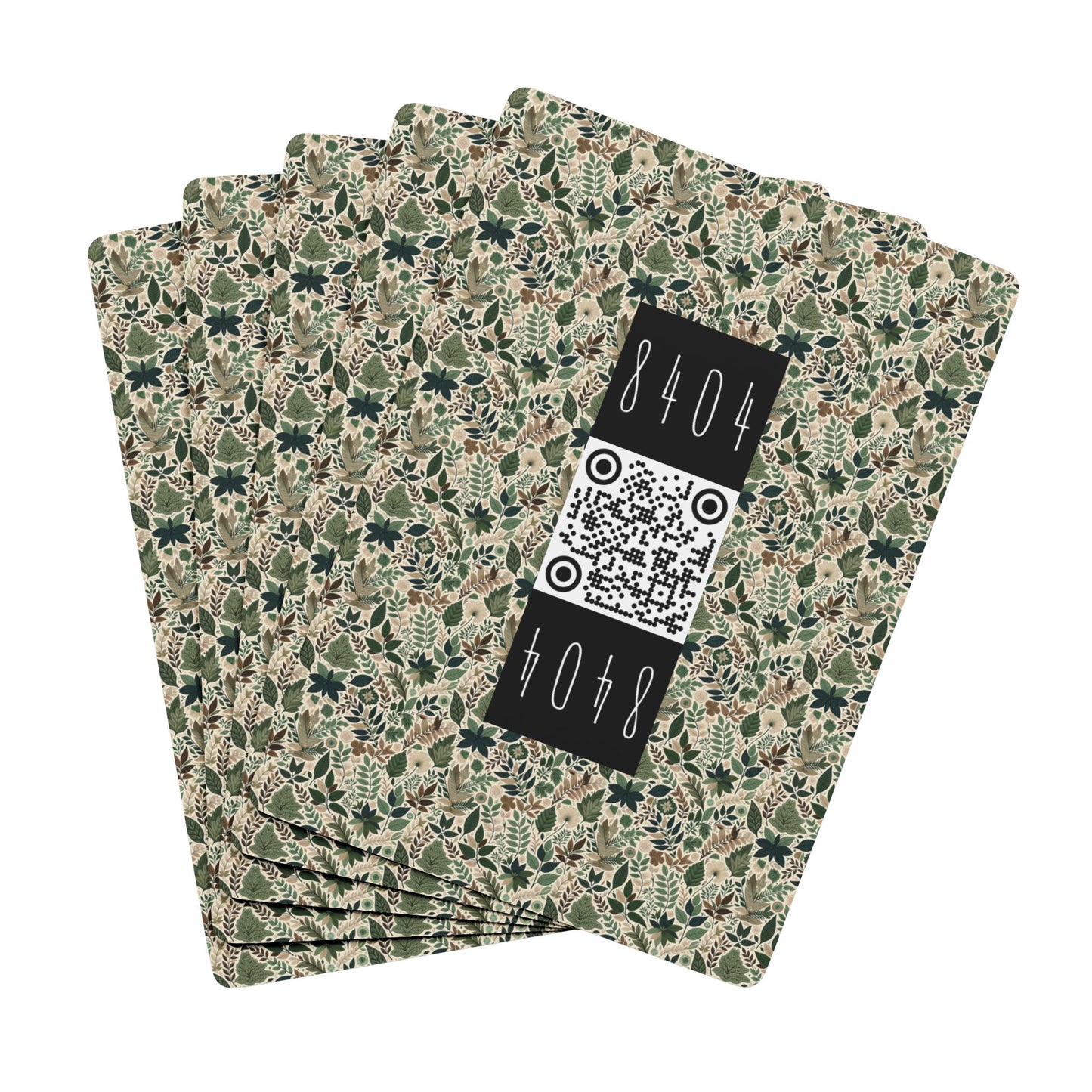 Streetwear Sustainability Environmentally Conscious Streetwear with a Natural Aesthetic Poker Playing Cards - 8404 Design-57 S