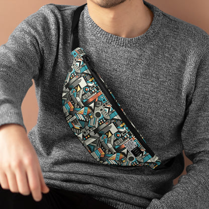 Digital Street Art Urban Street Style Fanny Pack - 8404 Design-81