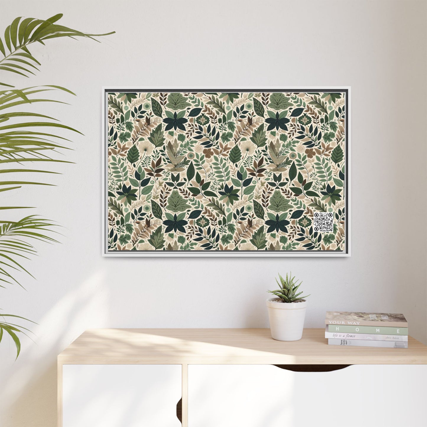 Streetwear Sustainability Environmentally Conscious Streetwear with a Natural Aesthetic Matte Canvas, Framed (multi-color) - 8404 Design-57 A