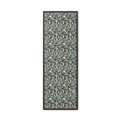 Digital Street Art Urban Street Style Matte Canvas, Framed (multi-color) - 8404 Design-81 B