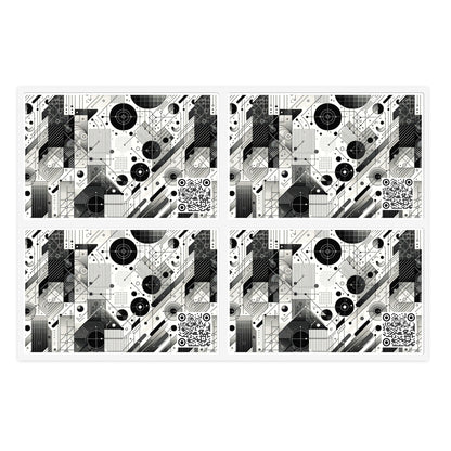 Digital Minimalism Minimalist Tech Sticker Sheets - 8404 Design-55