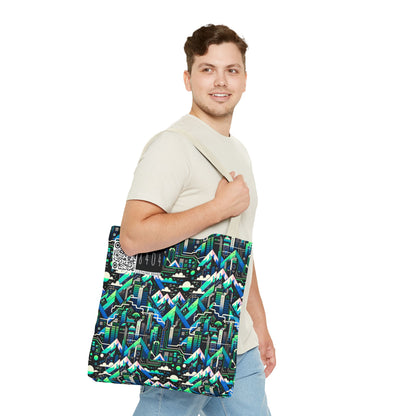 Digital Adventure Graphics Digital Explorer Tote Bag - 8404 Design-55