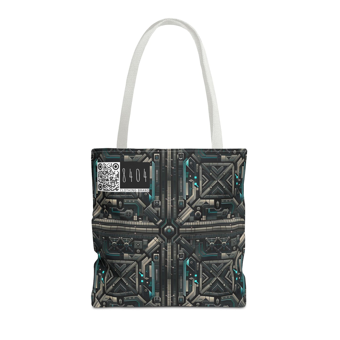 Tech Noir Futuristic Tech Aesthetic with a Dark Twist Tote Bag - 8404 Design-59