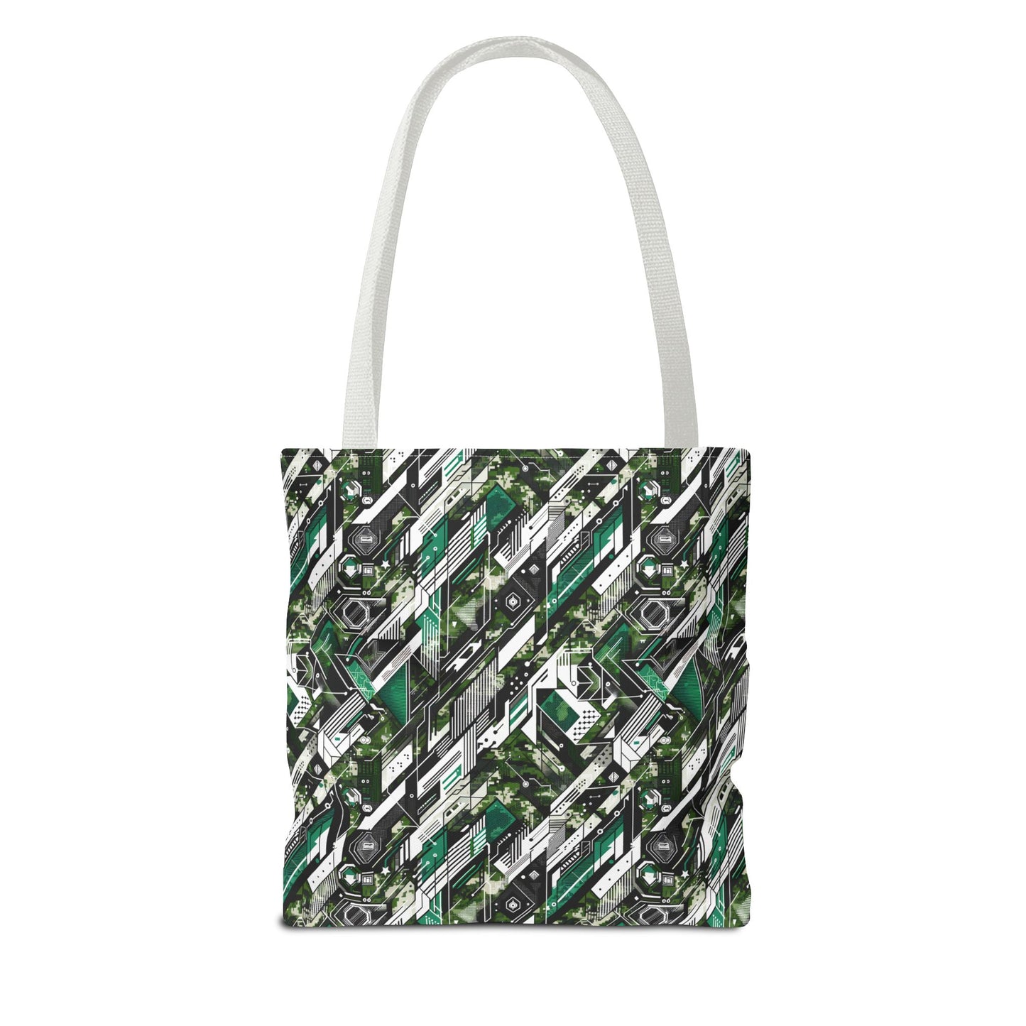 Tech Camo Fusion Tech-Forward Streetwear With a Futuristic Edge Tote Bag - 8404 Design-63