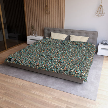 Digital Street Art Urban Street Style Microfiber Duvet Cover - 8404 Design-81