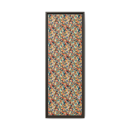 Digital Artistic Expression Artistic Streetwear Matte Canvas, Framed (multi-Color) - 8404 Design-46 B