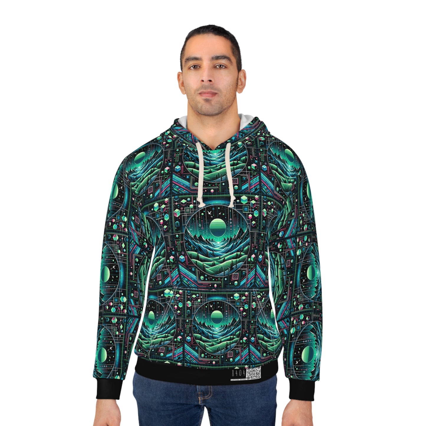 Digital Adventure Graphics Digital Explorer Pullover Hoodie - 8404 Design-59