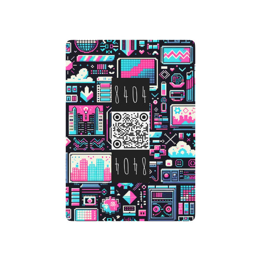 Digital Rebellion Youthful Streetwear with a Rebellious Digital Twist Poker Playing Cards - 8404 Design-71 B