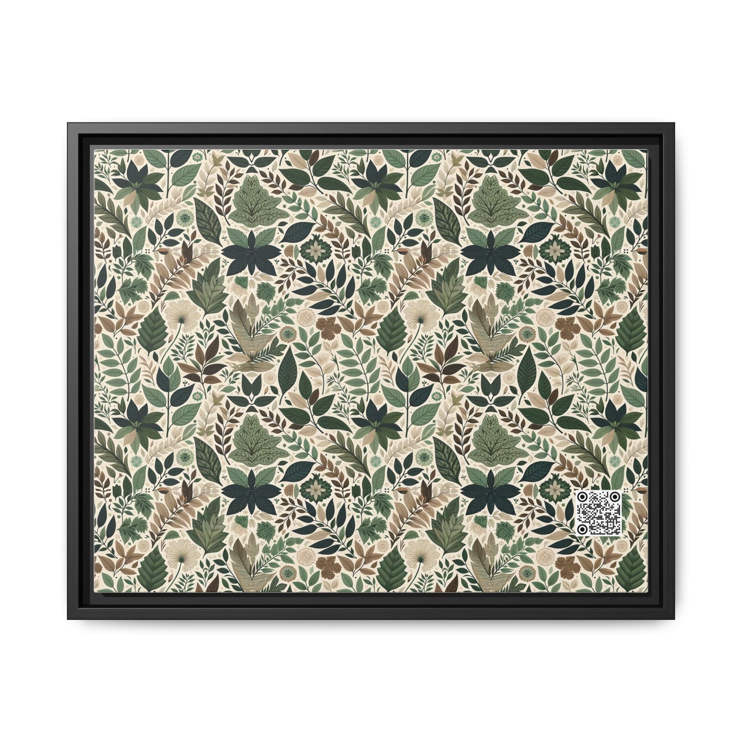 Streetwear Sustainability Environmentally Conscious Streetwear with a Natural Aesthetic Matte Canvas, Framed (multi-color) - 8404 Design-57 A