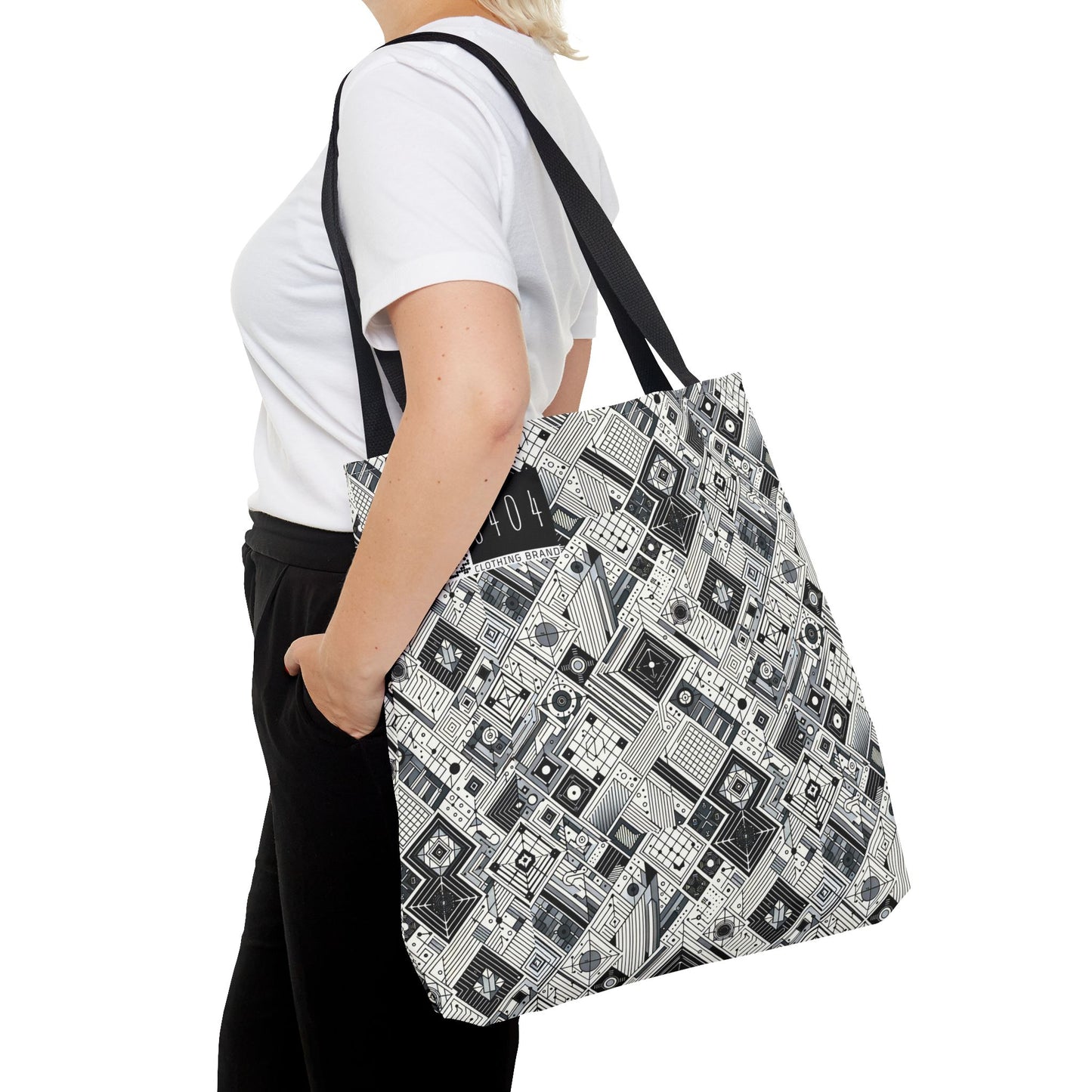 Digital Minimalism Minimalist Tech Tote Bag - 8404 Design-40