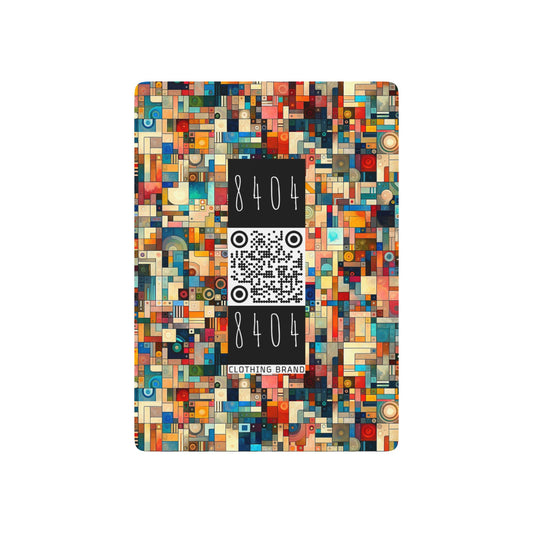 Digital Artistic Expression Artistic Streetwear Poker Playing Cards - 8404 Design-46 B