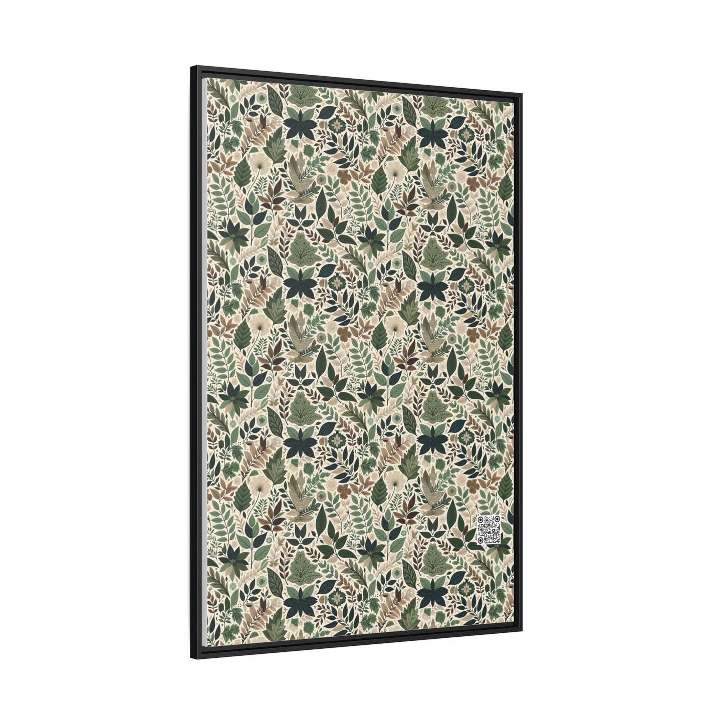 Streetwear Sustainability Environmentally Conscious Streetwear with a Natural Aesthetic Matte Canvas, Framed (multi-color) - 8404 Design-57 A